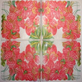 131 Orchids - 1-ply/Wave Edge - CS